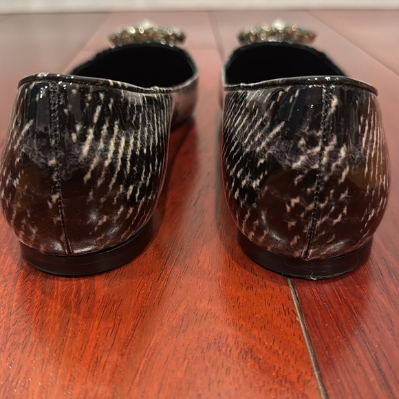 Dolce & Gabbana black flat shoes with crystals size 36.5 - Picture 4 of 6